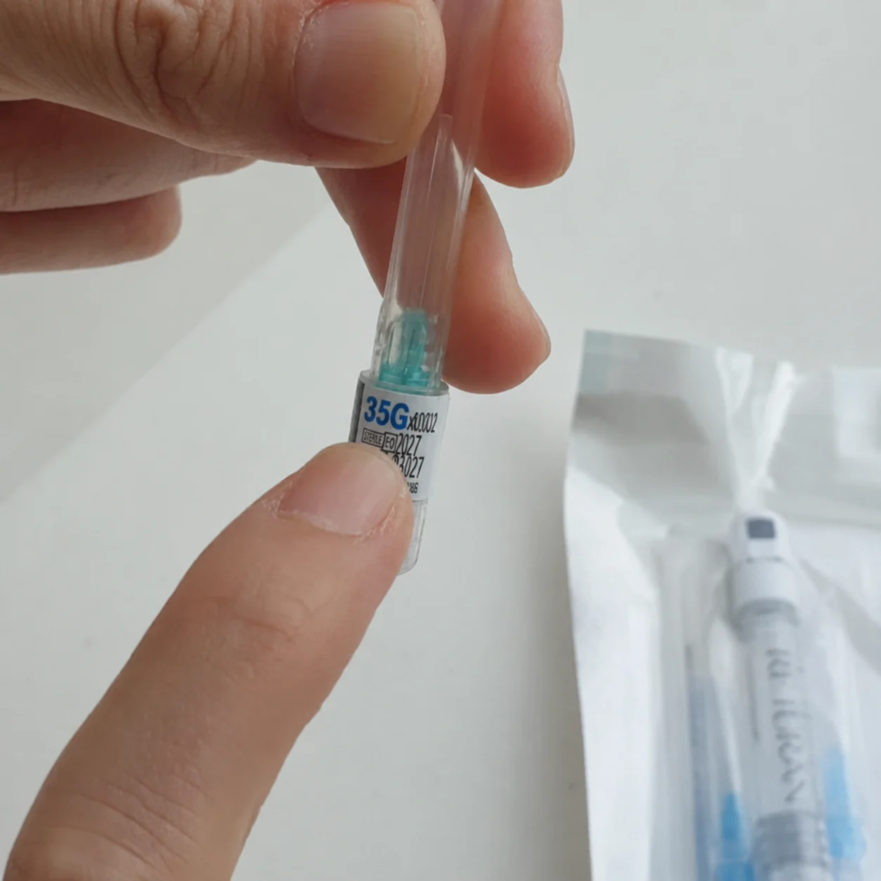 가는 주삿바늘